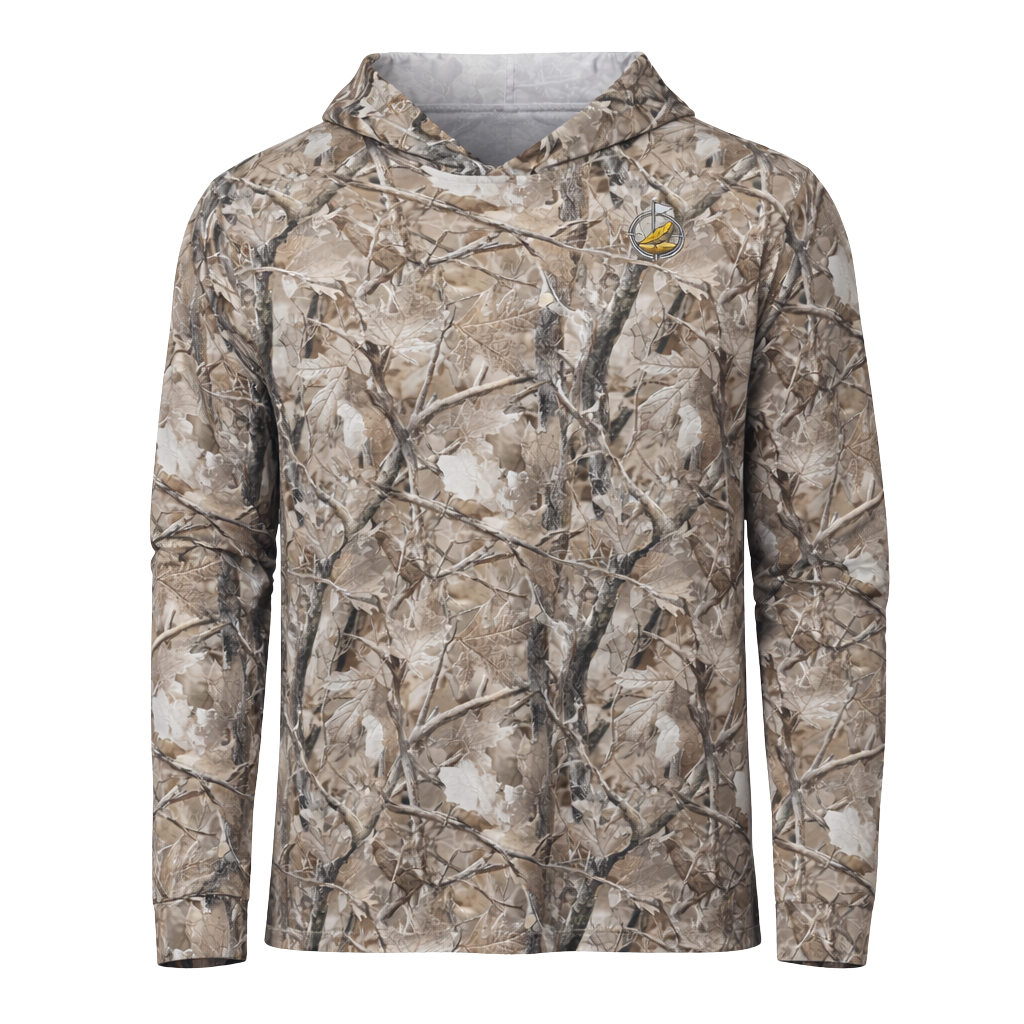 "The WhiteOut" Performance Golf Hoodie